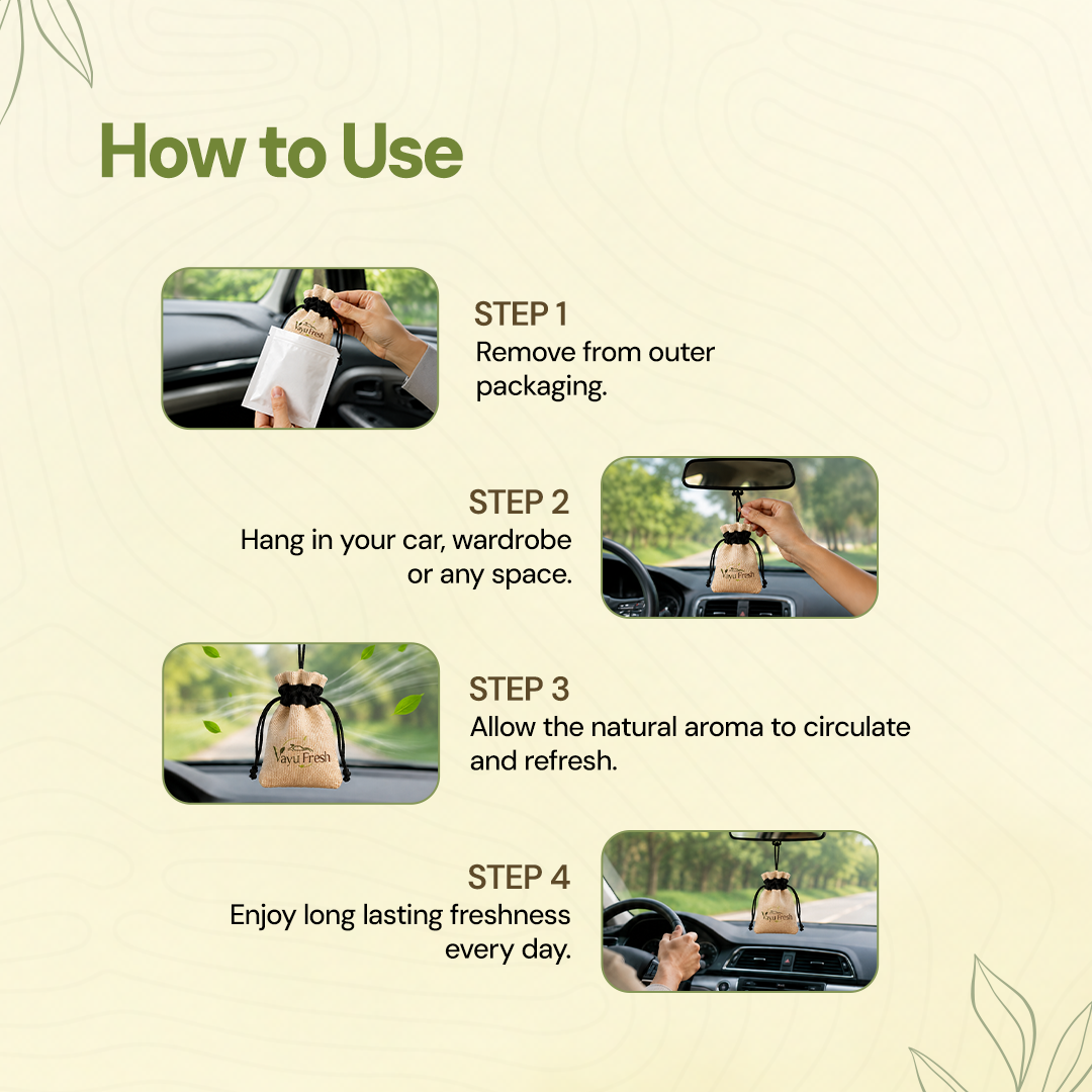 VayuFresh Car Air Purifier and Freshener