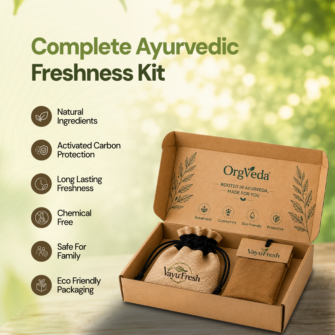 VayuFresh Duo Pack - Natural Air Freshener Combo