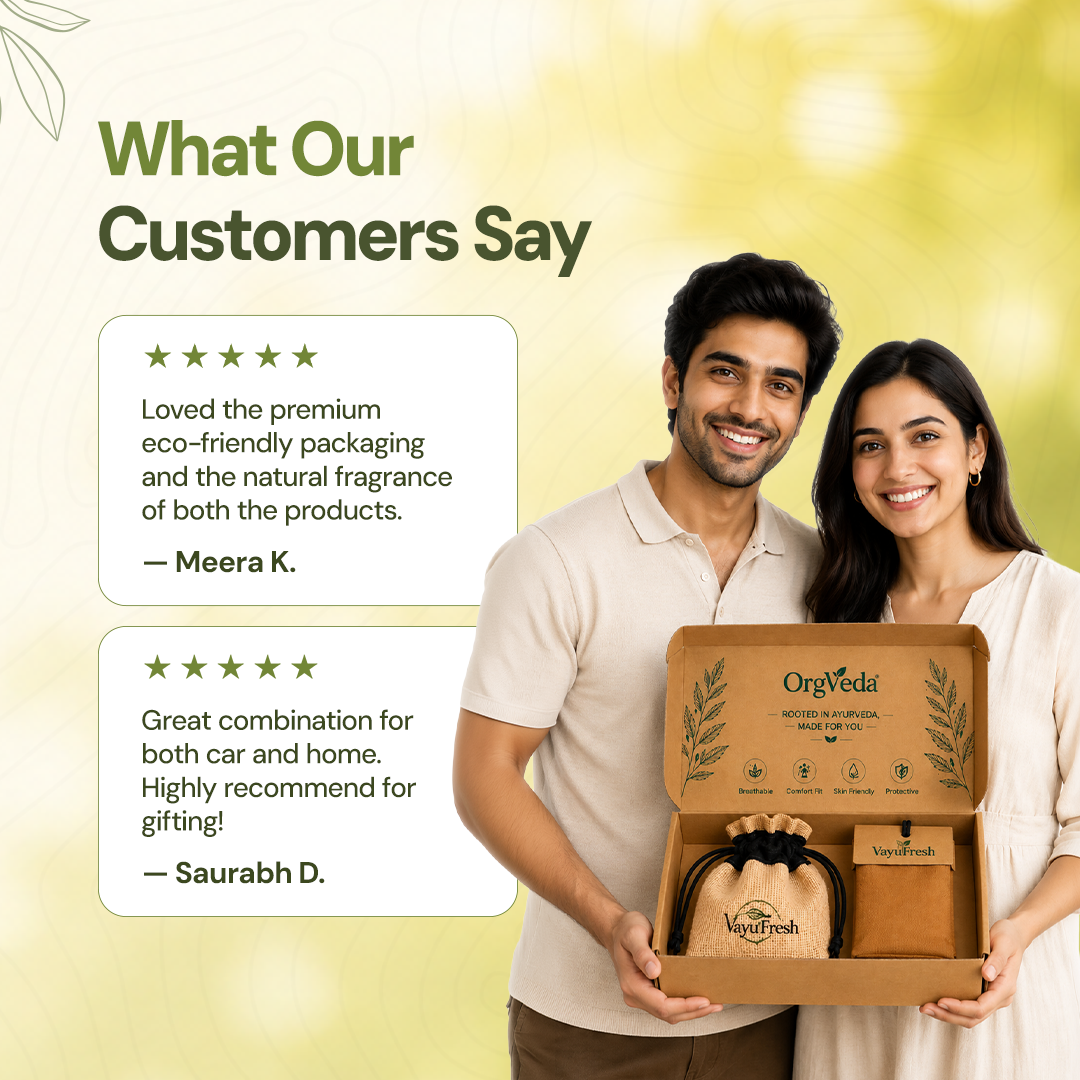 VayuFresh Duo Pack - Natural Air Freshener Combo
